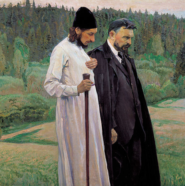 Mikhail Nesterov Philosophers